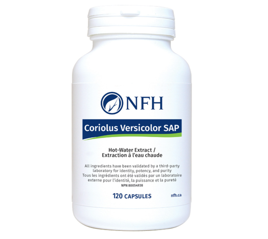 Nutritional Fundamentals for Health    Coriolus Versicolor SAP (500 mg Coriolus versicolor/capsule) 120 capsules