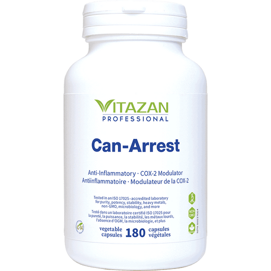 Vitazan    Can-Arrest (Anti-Inflammatory COX-2 Modulator) 180 capsules