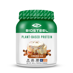 BioSteel Sports Nutrition Inc.   Plant-Based Protein Cinnamon Bun 462g