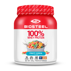 BioSteel Sports Nutrition Inc.   100% Whey Protein Fruity Cereal 420g