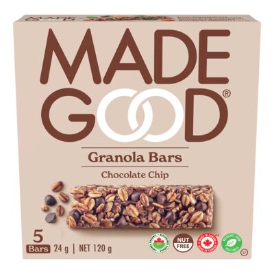 Made Good   Organic Granola Bars   Chocolate Chip Granola Bars524G