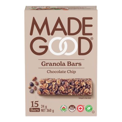 Made Good   Granola Bars   Chocolate Chip15X24G