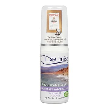 DR. MIST   DR MIST LAVENDER DEODORANT SPRAY, 50ml