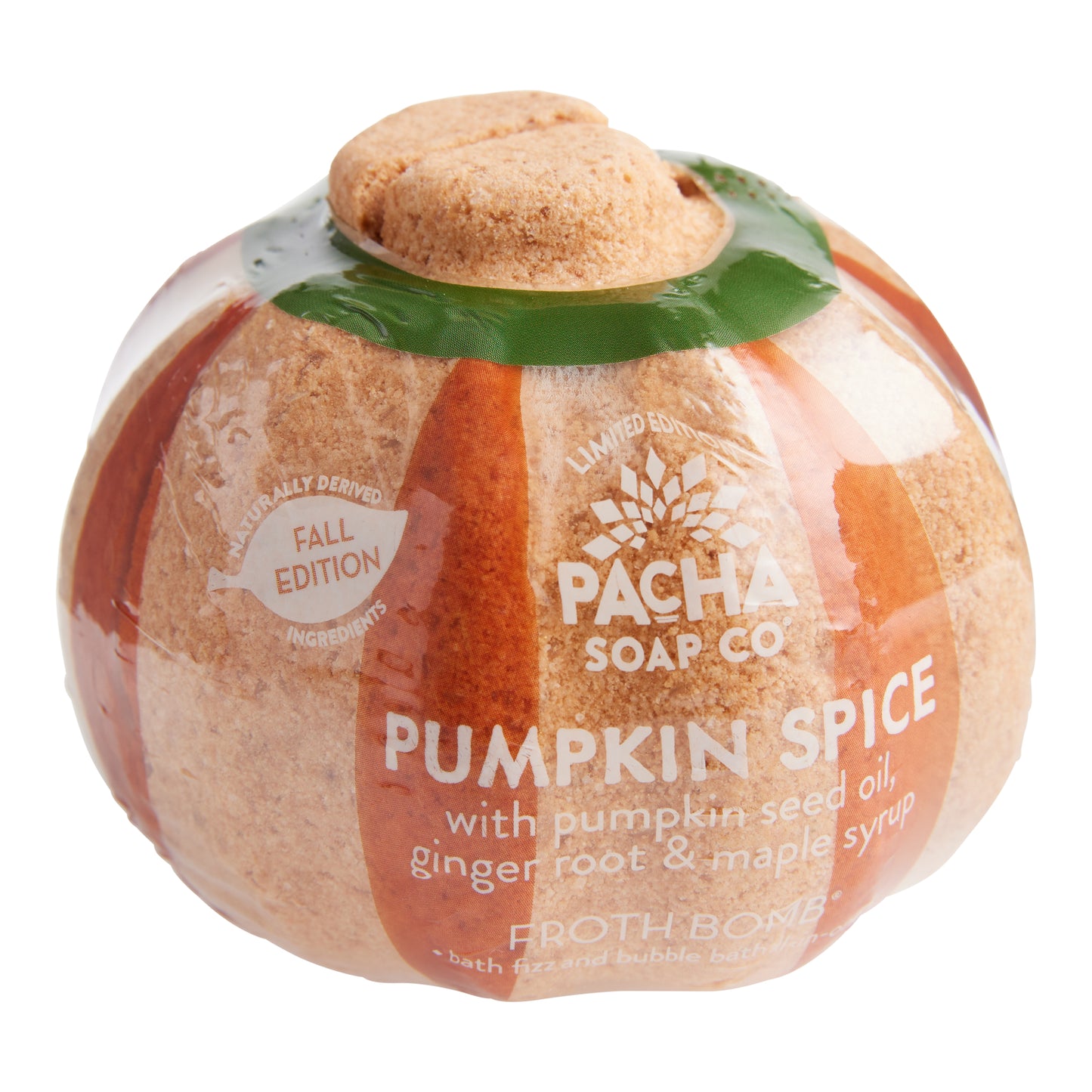 Pacha Soap   Froth Bomb Pumpkin Spice 2pk