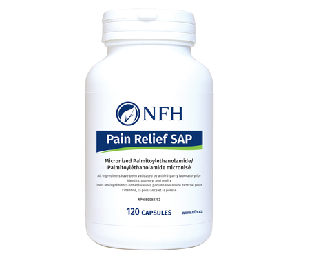 NFH Pain Relief SAP (micronized palmitoylethanolamide) 120 capsules