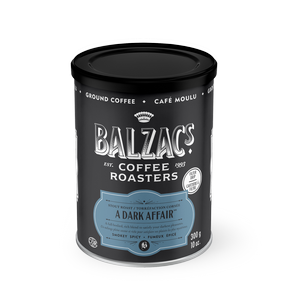 Balzac's Coffee Roasters   A Dark Affair Ground Coffee 300g