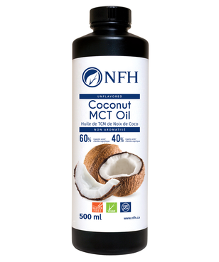 Nutritional Fundamentals for Health    Coconut MCT Oil (60% C8, 40% C10/15 mL) 500 ml