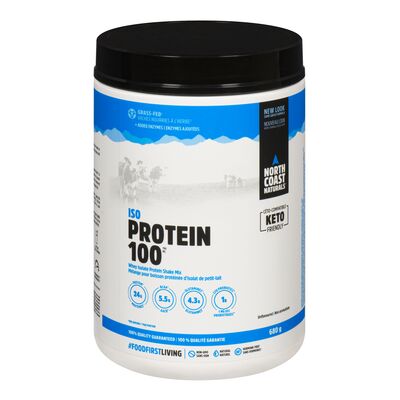 North Coast Naturals    ISO PROTEIN 100™    Unflavoured680 g