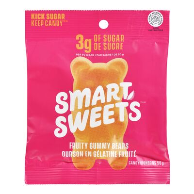 SmartSweets   Fruity Gummy Bears  50g
