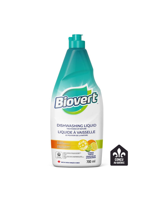 BIOVERT - Dishwashing Liquid, Citrus Fresh    700ml