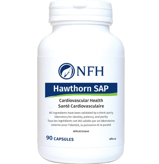 Nutritional Fundamentals for Health    Hawthorn SAP (300 mg hawthorn berry extract, 200 mg hawthorn berry/capsule) 90 capsules