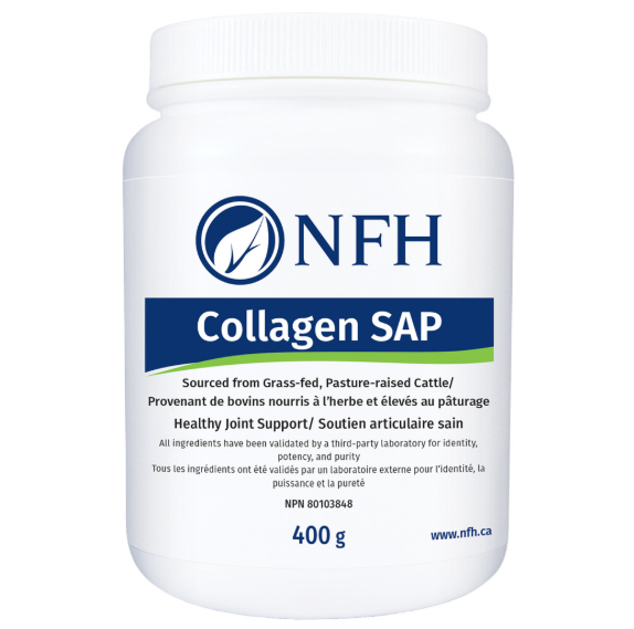 Nutritional Fundamentals for Health    Collagen SAP (10 g collagen hydrolysate from bovine types I and III/three scoops) 400 g