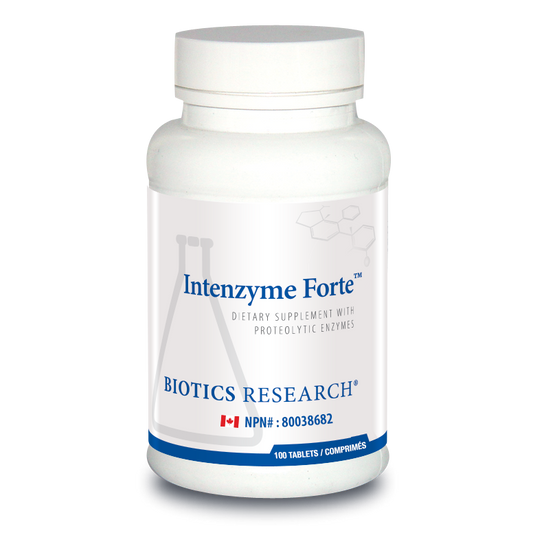 Biotics Research - Intenzyme Forte - 100 tabs