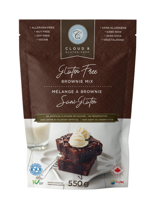 Cloud 9 Gluten Free-GF Brownie Mix 550G
