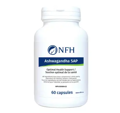 Nutritional Fundamentals for Health    Ashwagandha SAP (500 mg ashwagandha root extract/capsule) 60 capsules