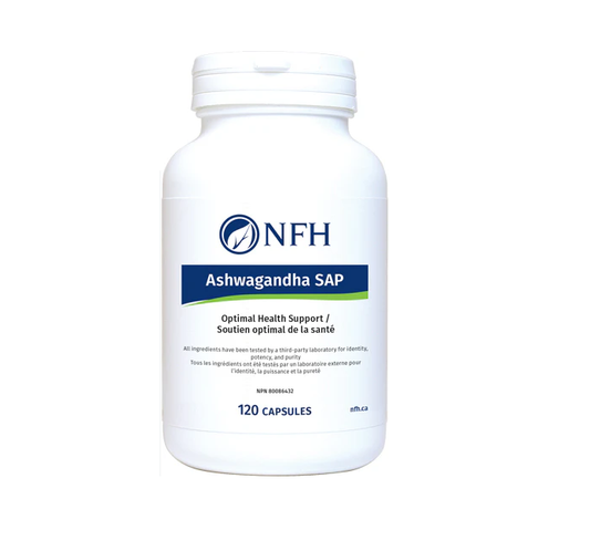 Nutritional Fundamentals for Health    Ashwagandha SAP (500 mg ashwagandha root extract/capsule) 120 capsules