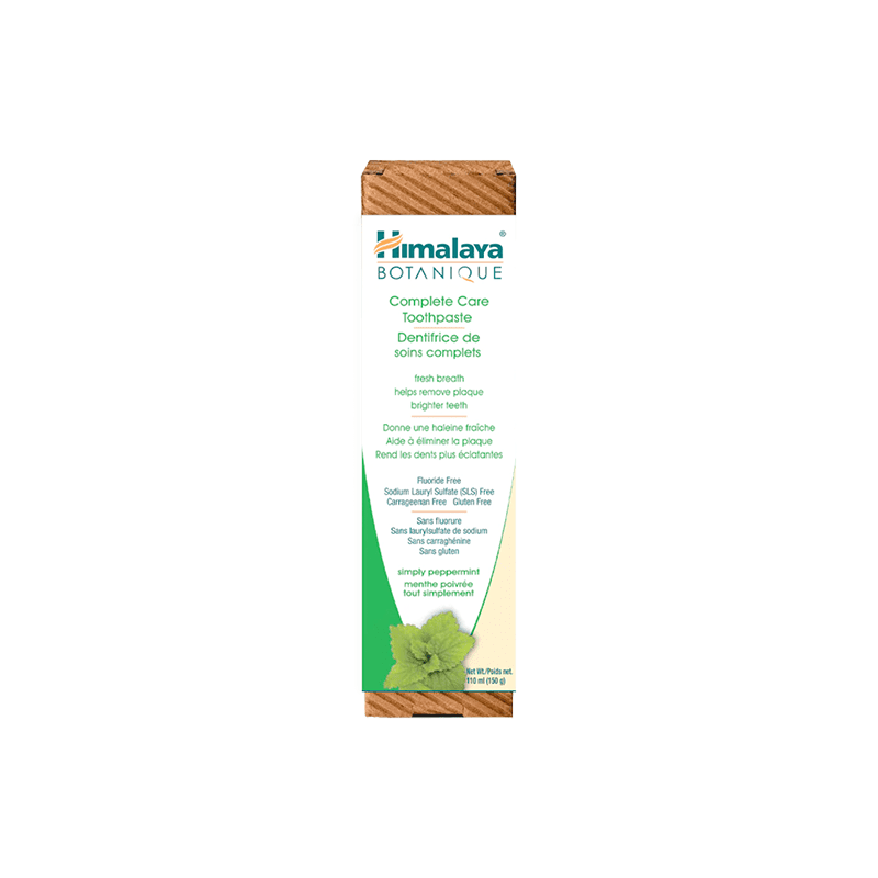 Himalaya Wellness    Himalaya Toothpaste Complete Care (Bilingual)    Flavour: Peppermint 
Container Size: 150 g    Each