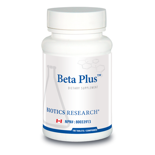 Biotics Research - Beta Plus - 180 Tablets