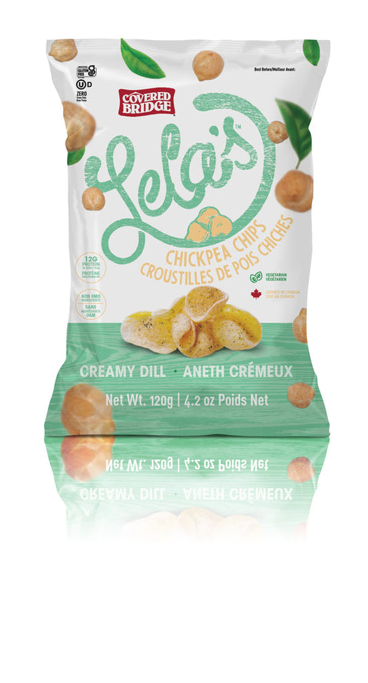 Chickpea Chips Creamy Dill   120g
