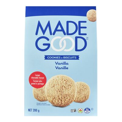 Made Good   Crunchy Cookies   Vanilla Crunchy Cookies200G