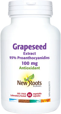 NEW ROOTS    Grapeseed Extract ·  100 mg    60 capsules