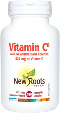 NEW ROOTS    Vitamin C⁸ Immune Antioxidant Complex    180 capsules