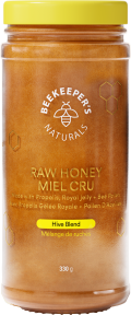 Beekeeper's Naturals Inc.   Raw Honey - Hive Blend 330g