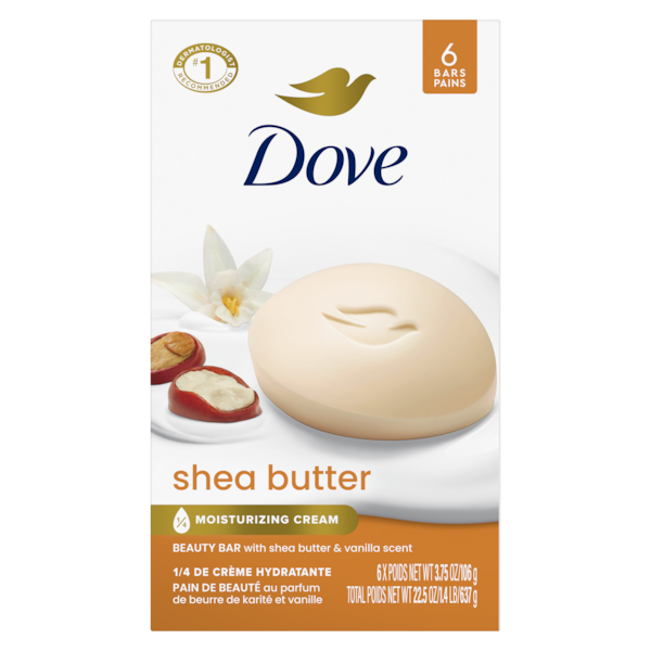 DOVE BAR SHEA BUTTER 637G