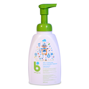Babyganics   Dish & Bottle Soap - Fragrance Free 473ml