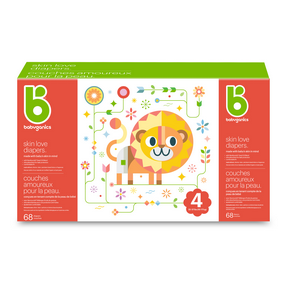 Babyganics-Diapers - Size 4 Box