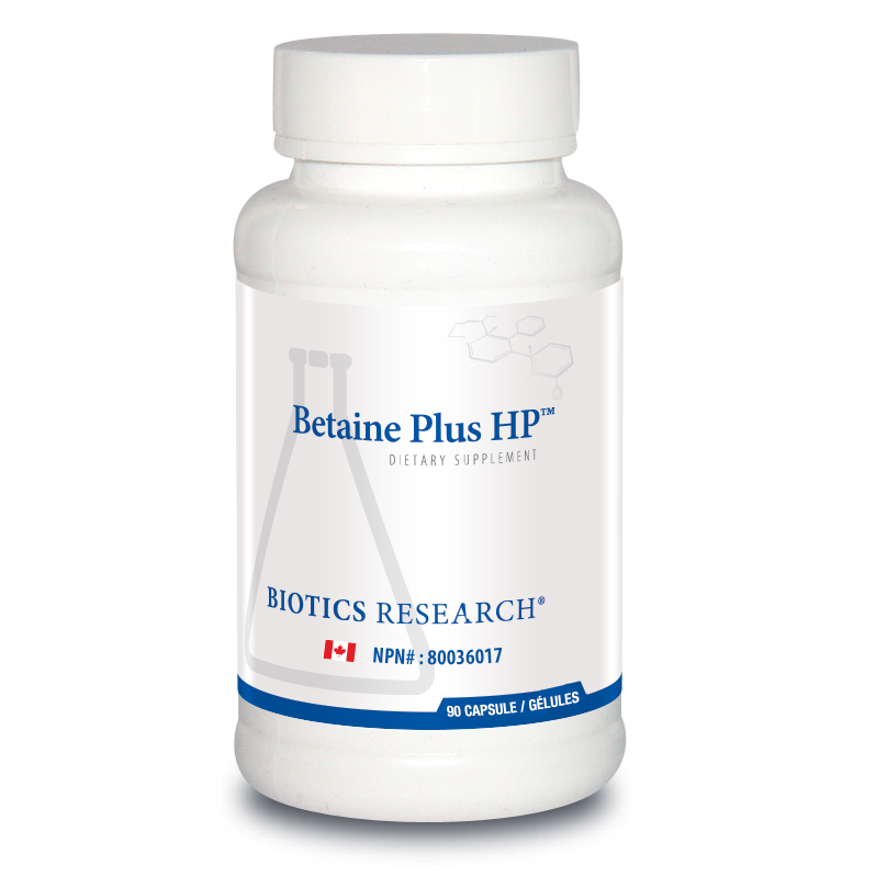 Biotics Research - Betaine Plus HP (HCl-700 mg) - 90 caps
