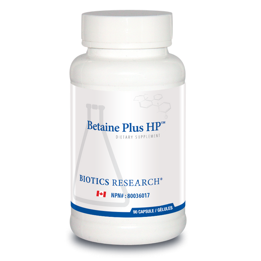 Biotics Research - Betaine Plus HP (HCl-700 mg) - 90 caps