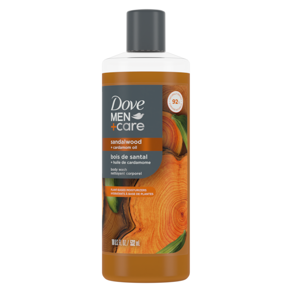 DOVE MEN+CARE BODY WASH SANDALWOOD 532ML