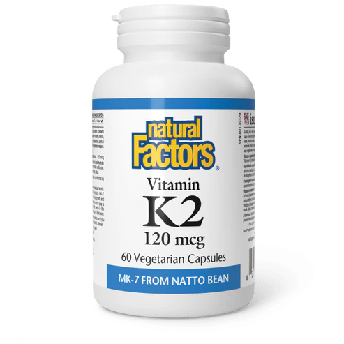 Natural Factors Vitamin K2 120 mcg 60 caps