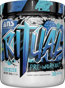 ANS Performance   RITUAL Pre-Workout Blue Raz 360g