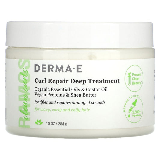 DERMA E    Hair Care    DERMA E    Hair Care    Ramos Curl Repair Deep Treat 284g