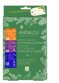 Andalou Naturals-Merry & Bright Sheet Mask Trio
