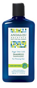 Andalou Naturals   Argan Stem Cell Age Defying Shampoo 340ml