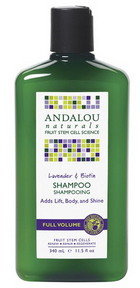 Andalou Naturals   Lavender & Biotin Full Volume Shamp 340ml
