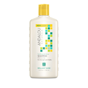 Andalou Naturals   Sunflower&Citrus Shine Shampoo 340ml