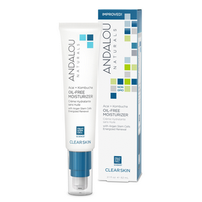Andalou Naturals   Acai+Kambucha Oil-Free Moisturizer 58ml