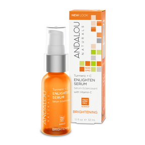 Andalou Naturals   Turmeric + C Enlighten Serum 32ml