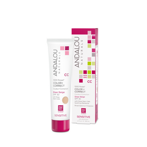 Andalou Naturals   1000 Roses CC Sheer Beige SPF 30 58ml