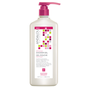 Andalou Naturals   1000 Roses Soothing Shower Gel 946ml