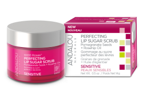Andalou Naturals   1000 Roses Perfecting Lip Sugar 14g