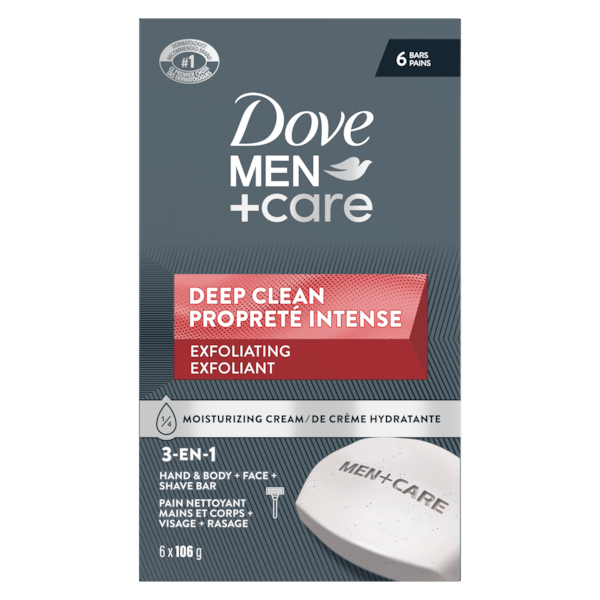 DOVE MEN+CARE BAR DEEP CLEAN 637G