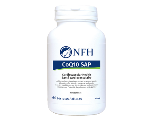 Nutritional Fundamentals for Health    CoQ10 SAP (100 mg coenzyme Q10/softgel) 60 softgels