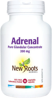NEW ROOTS    Adrenal Pure Glandular Concentrate · 200 mg    90 capsules