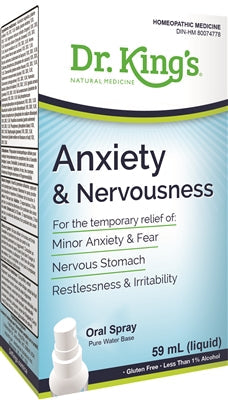 DR. KING'S   Anxiety & Nervousness 59ml
