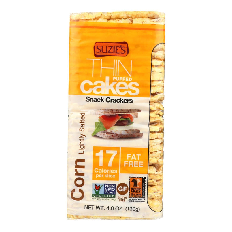Suzie's   Thin Cake Corn Salted 12 x 130g